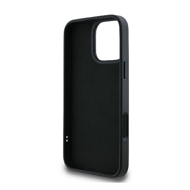 Husa premium pentru  iPhone 16 Pro Karl Lagerfeld superior quality - Negru melange