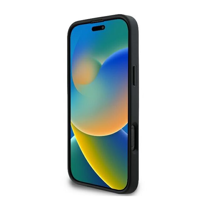 Husa premium pentru  iPhone 16 Pro Karl Lagerfeld superior quality - Negru melange