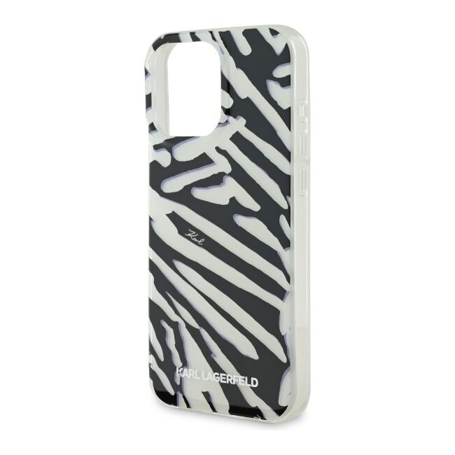 Husa premium pentru  iPhone 16 Pro Max Karl Lagerfeld superior quality - Argintiu