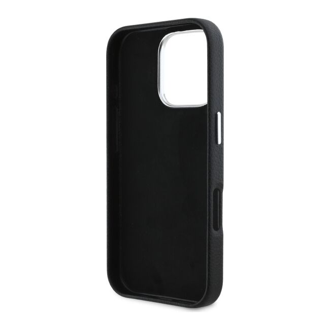Husa premium pentru  iPhone 16 Pro Max Karl Lagerfeld superior quality - Negru mat