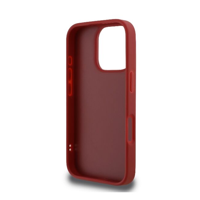Husa premium pentru  iPhone 16 Pro Max Karl Lagerfeld superior quality - Rosu