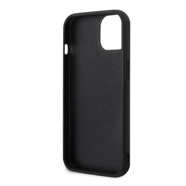 Husa premium pentru  iPhone 15 Plus Karl Lagerfeld superior quality - Negru marmorat