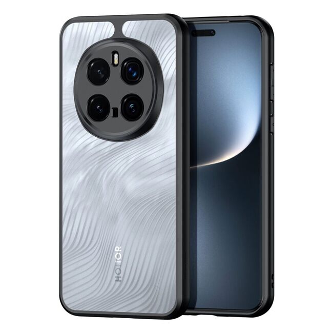 Husa pentru Honor Magic 7 Pro Flowing Lines Comfort Grip - transparent