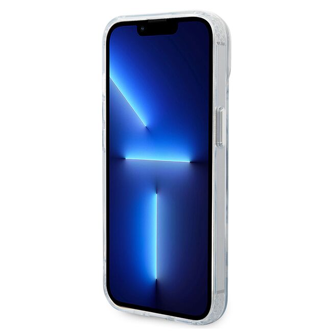 Husa premium pentru  iPhone 15 Plus Karl Lagerfeld compatibila Magsafe - Transparent