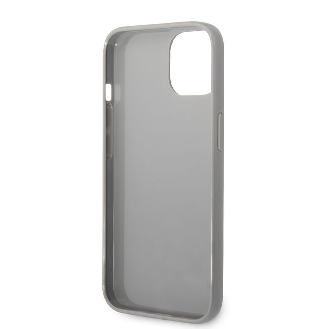 Husa premium pentru  iPhone 15 Plus Karl Lagerfeld superior quality - Alb