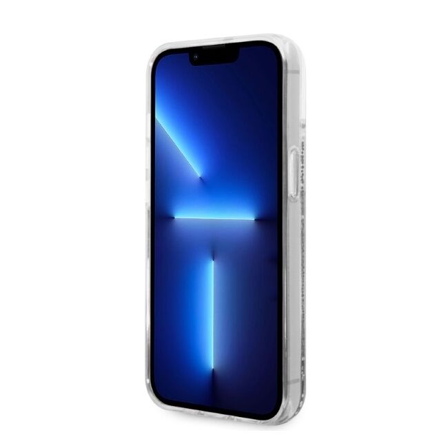 Husa premium pentru  iPhone 15 Plus Karl Lagerfeld superior quality - Alb