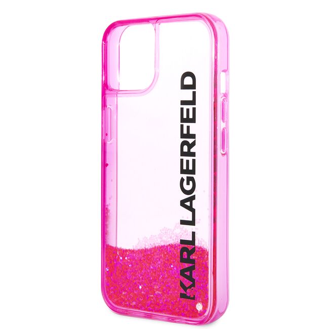 Husa premium pentru  iPhone 15 Plus Karl Lagerfeld superior quality - Fucsia