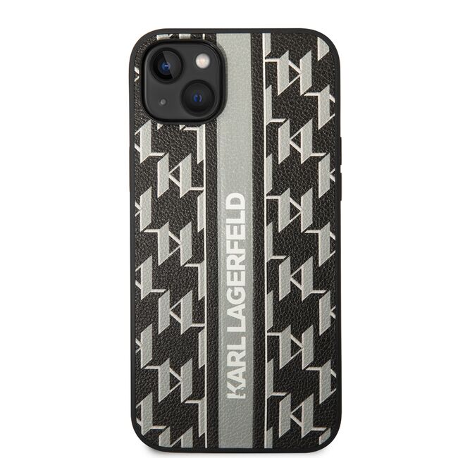 Husa premium pentru  iPhone 15 Plus Karl Lagerfeld superior quality - Maro inchis