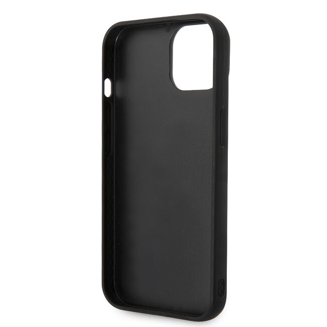 Husa premium pentru  iPhone 15 Plus Karl Lagerfeld superior quality - Negru 