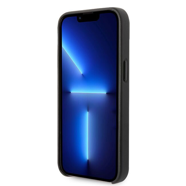 Husa premium pentru  iPhone 15 Plus Karl Lagerfeld superior quality - Negru carbon