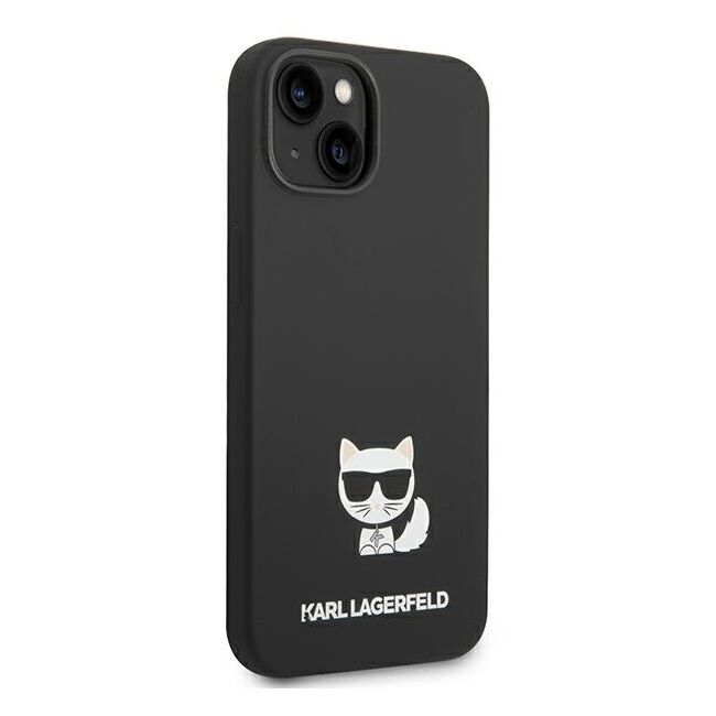 Husa premium pentru  iPhone 15 Plus Karl Lagerfeld superior quality - Negru darth vader