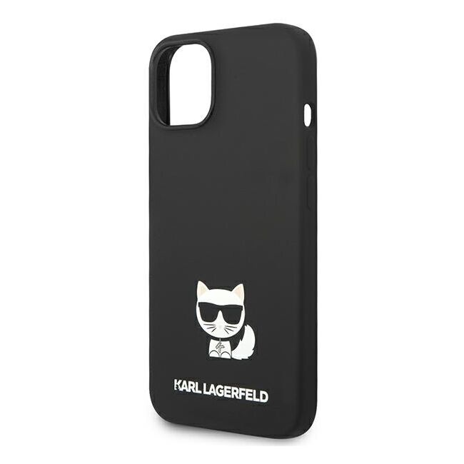 Husa premium pentru  iPhone 15 Plus Karl Lagerfeld superior quality - Negru darth vader
