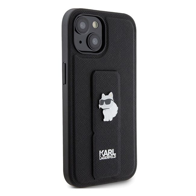 Husa premium pentru  iPhone 15 Plus Karl Lagerfeld superior quality - Negru darth vader
