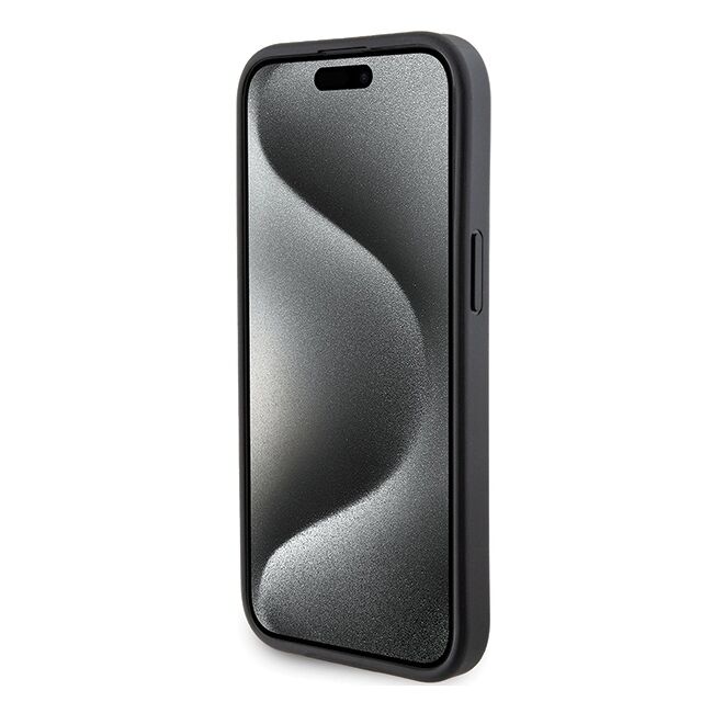 Husa premium pentru  iPhone 15 Plus Karl Lagerfeld superior quality - Negru darth vader