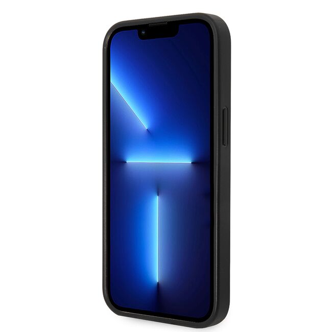Husa premium pentru  iPhone 15 Plus Karl Lagerfeld superior quality - Negru denim