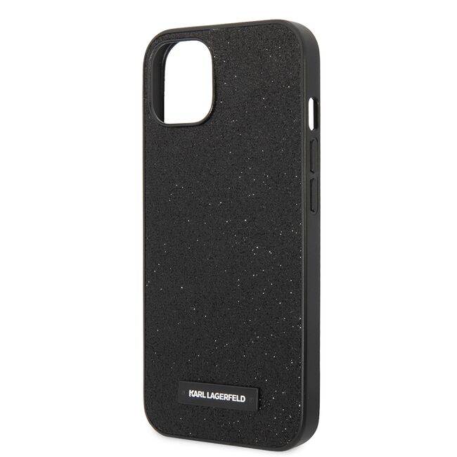 Husa premium pentru  iPhone 15 Plus Karl Lagerfeld superior quality - Negru