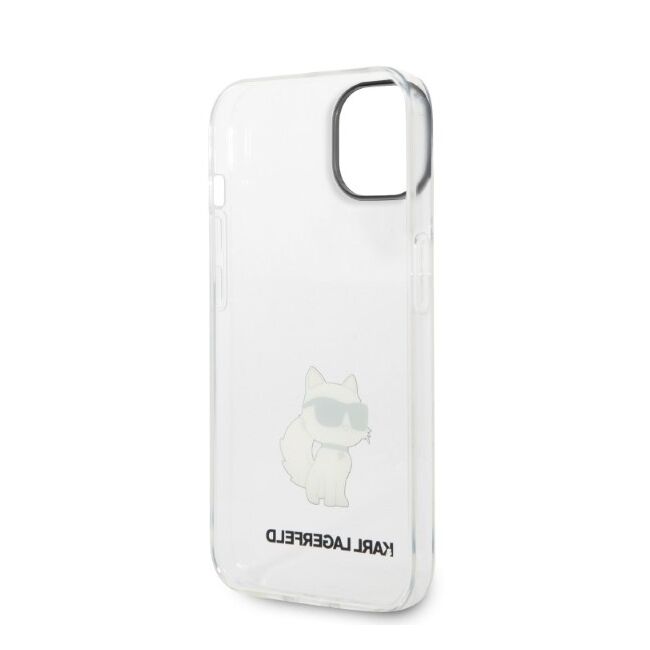 Husa premium pentru  iPhone 15 Plus Karl Lagerfeld superior quality - Transparent mat