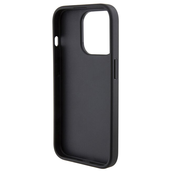 Husa premium pentru  iPhone 15 Pro Karl Lagerfeld superior quality - Negru havana