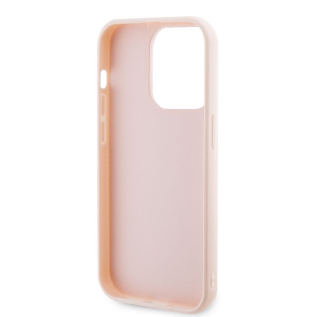 Husa premium pentru  iPhone 15 Pro Karl Lagerfeld superior quality - Roz print