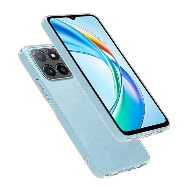 Husa pentru  Honor X5B, Anti-Shock 1.5mm, cu protectie lentile, Transparent
