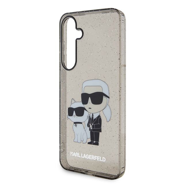 Husa premium pentru  Samsung Galaxy S24+ Plus Karl Lagerfeld superior quality - Gri inchis