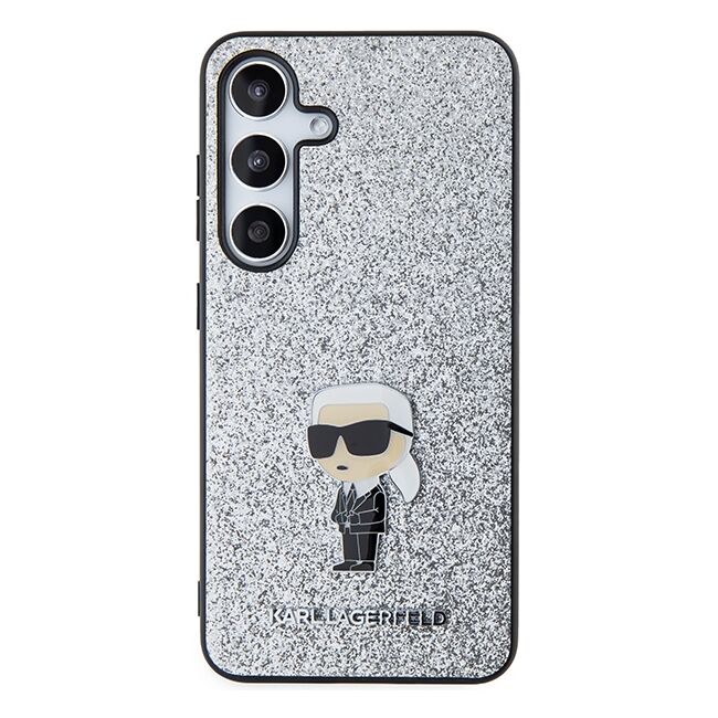 Husa premium pentru  Samsung Galaxy S24+ Plus Karl Lagerfeld superior quality - Gri