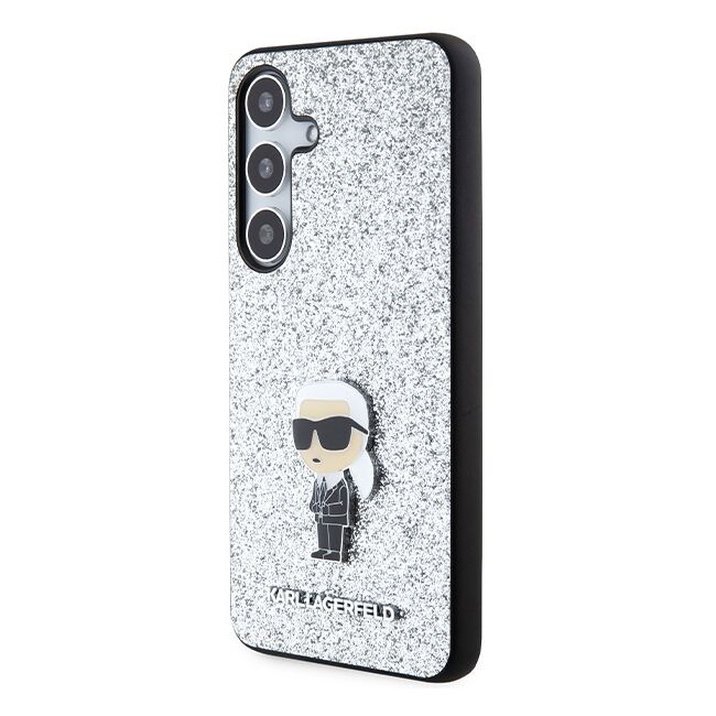 Husa premium pentru  Samsung Galaxy S24+ Plus Karl Lagerfeld superior quality - Gri