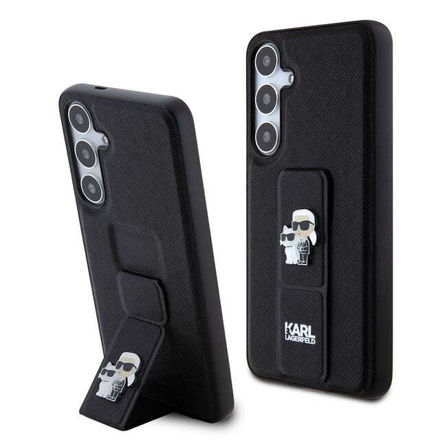 Husa premium pentru  Samsung Galaxy S24+ Plus Karl Lagerfeld superior quality - Negru darth vader