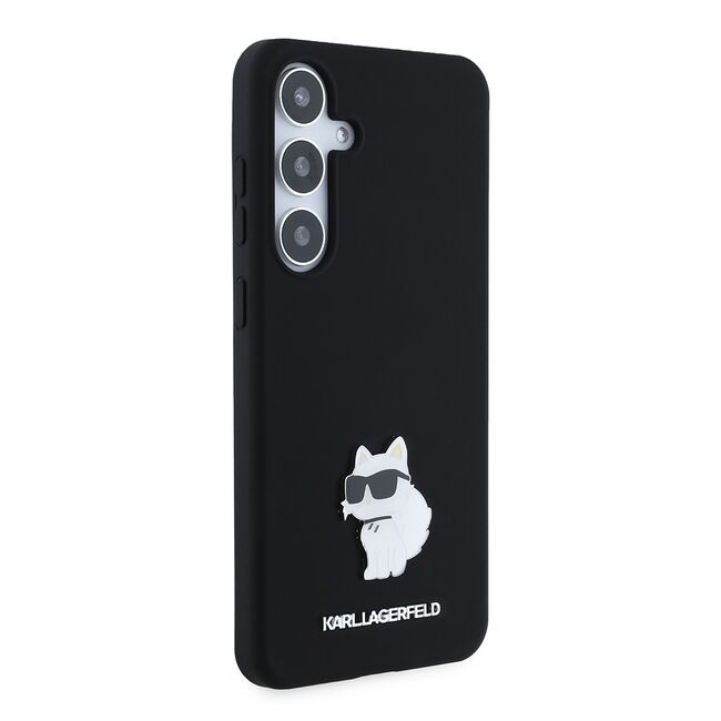 Husa premium pentru  Samsung Galaxy S24+ Plus Karl Lagerfeld superior quality - Negru denim