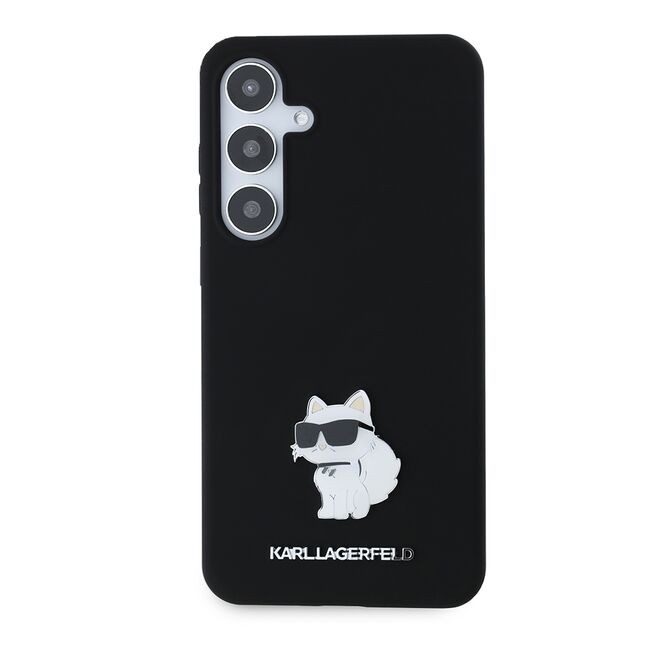 Husa premium pentru  Samsung Galaxy S24+ Plus Karl Lagerfeld superior quality - Negru denim