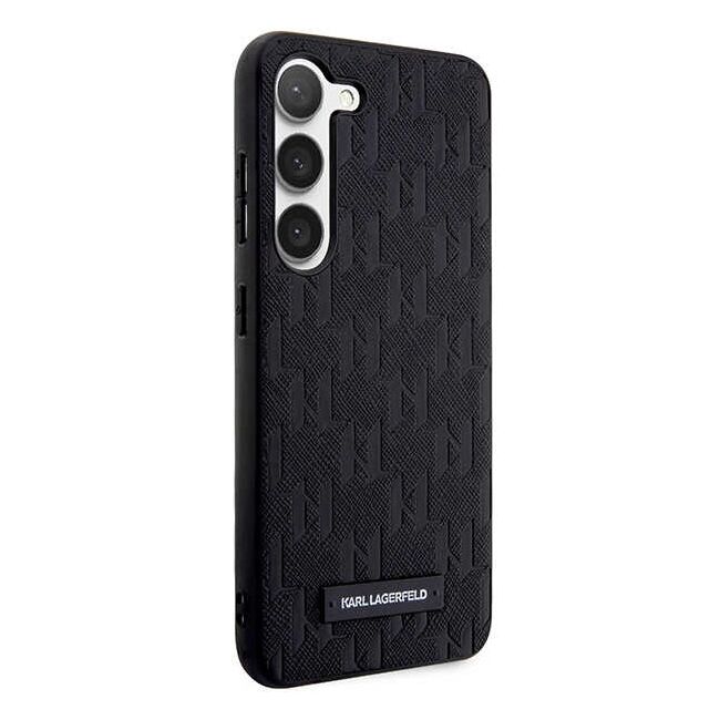 Husa premium pentru  Samsung Galaxy S24+ Plus Karl Lagerfeld superior quality - Negru inchis