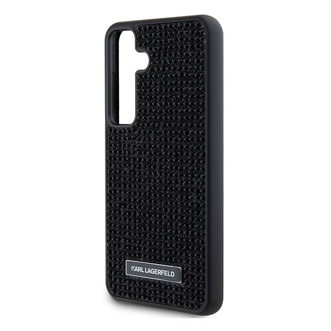 Husa premium pentru  Samsung Galaxy S24+ Plus Karl Lagerfeld superior quality - Negru print