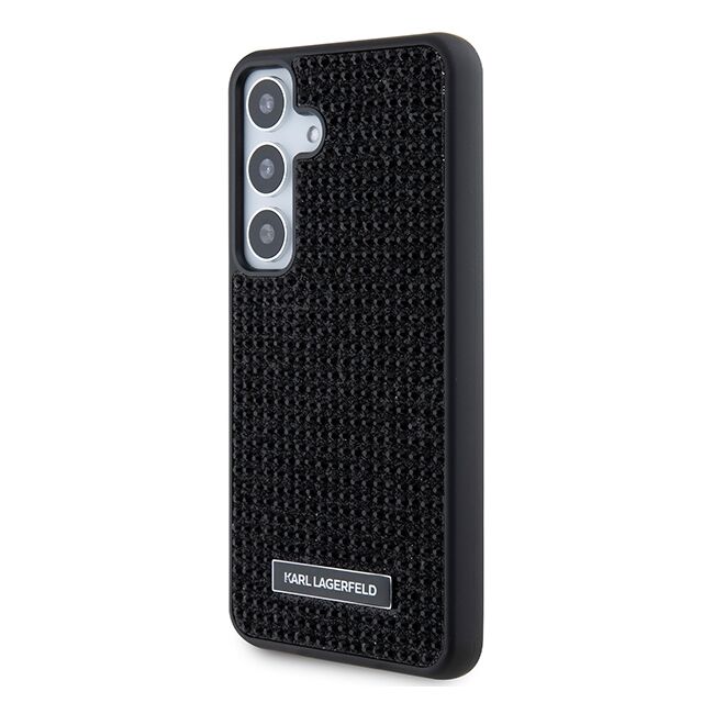 Husa premium pentru  Samsung Galaxy S24+ Plus Karl Lagerfeld superior quality - Negru print