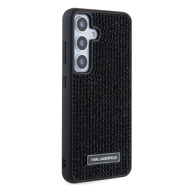 Husa premium pentru  Samsung Galaxy S24+ Plus Karl Lagerfeld superior quality - Negru print