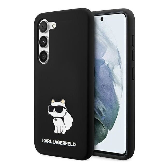Husa premium pentru  Samsung Galaxy S24+ Plus Karl Lagerfeld superior quality - Negru