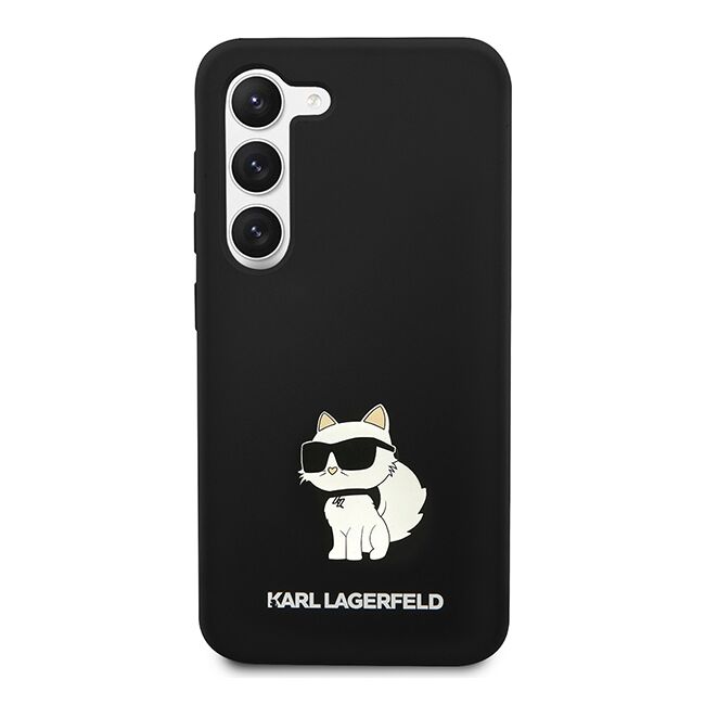 Husa premium pentru  Samsung Galaxy S24+ Plus Karl Lagerfeld superior quality - Negru