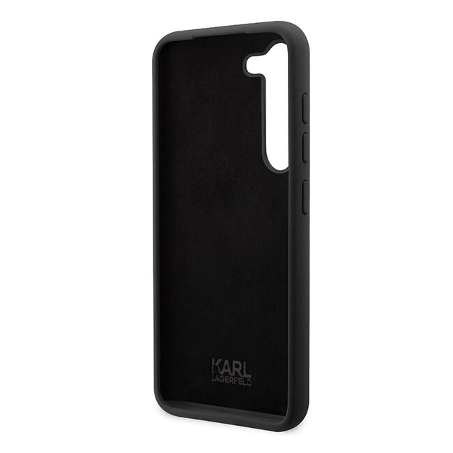 Husa premium pentru  Samsung Galaxy S24+ Plus Karl Lagerfeld superior quality - Negru