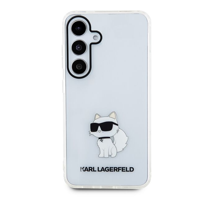 Husa premium pentru  Samsung Galaxy S24+ Plus Karl Lagerfeld superior quality - Transparent