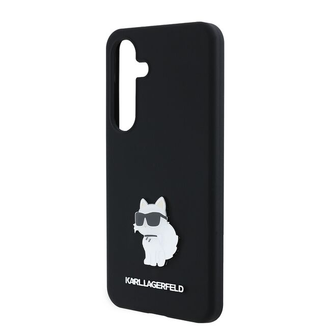 Husa premium pentru  Samsung Galaxy S24 Karl Lagerfeld superior quality - Negru electric