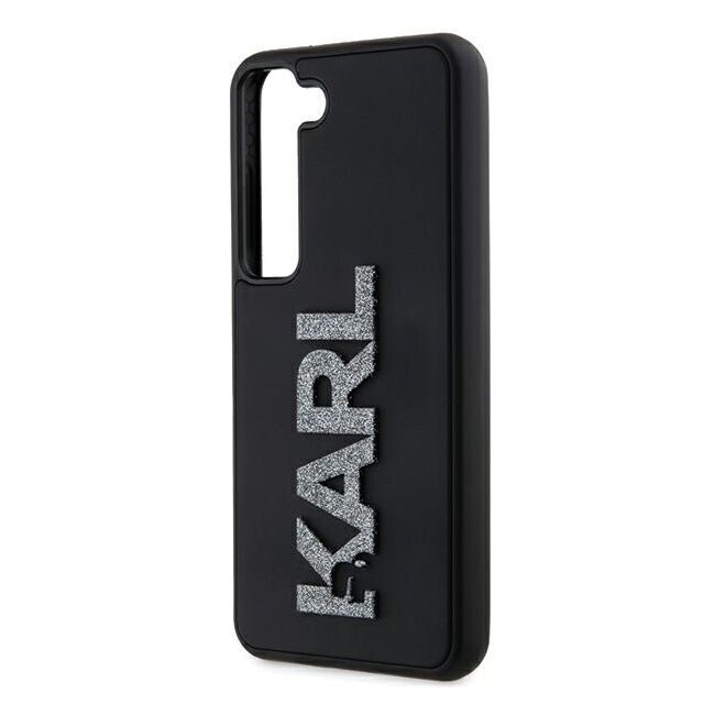 Husa premium pentru  Samsung Galaxy S24 Karl Lagerfeld superior quality - Negru imprimeu
