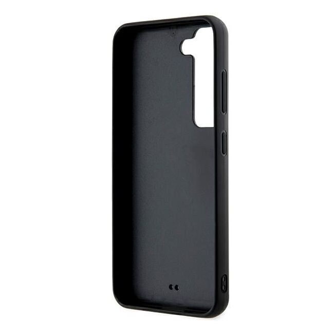Husa premium pentru  Samsung Galaxy S24 Karl Lagerfeld superior quality - Negru imprimeu