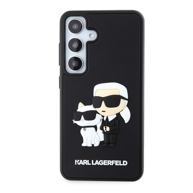 Husa premium pentru  Samsung Galaxy S24 Karl Lagerfeld superior quality - Negru oxid