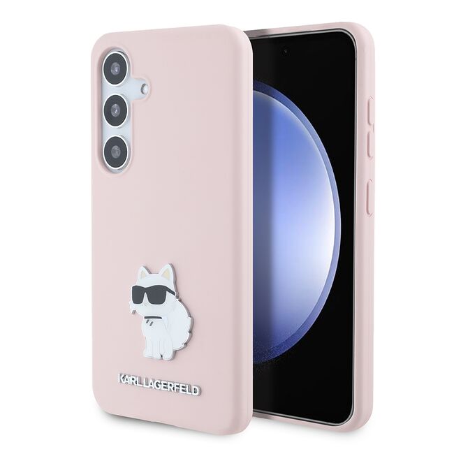 Husa premium pentru  Samsung Galaxy S24 Karl Lagerfeld superior quality - Roz