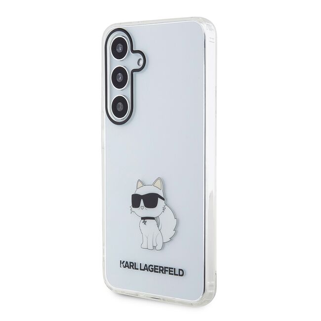 Husa premium pentru  Samsung Galaxy S24 Karl Lagerfeld superior quality - Transparent