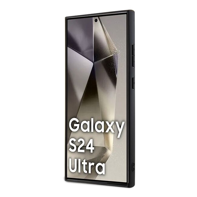 Husa premium pentru  Samsung Galaxy S24 Ultra Karl Lagerfeld superior quality - Negru Royal