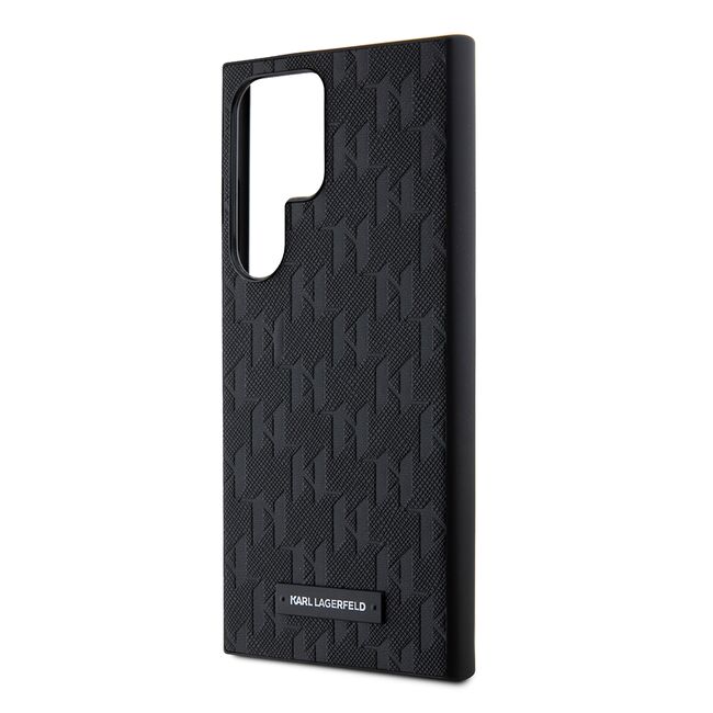 Husa premium pentru  Samsung Galaxy S24 Ultra Karl Lagerfeld superior quality - Negru Royal