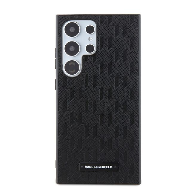 Husa premium pentru  Samsung Galaxy S24 Ultra Karl Lagerfeld superior quality - Negru Royal