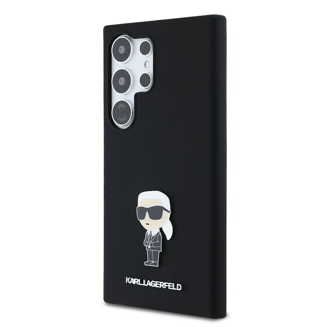 Husa premium pentru  Samsung Galaxy S24 Ultra Karl Lagerfeld superior quality - Negru alb