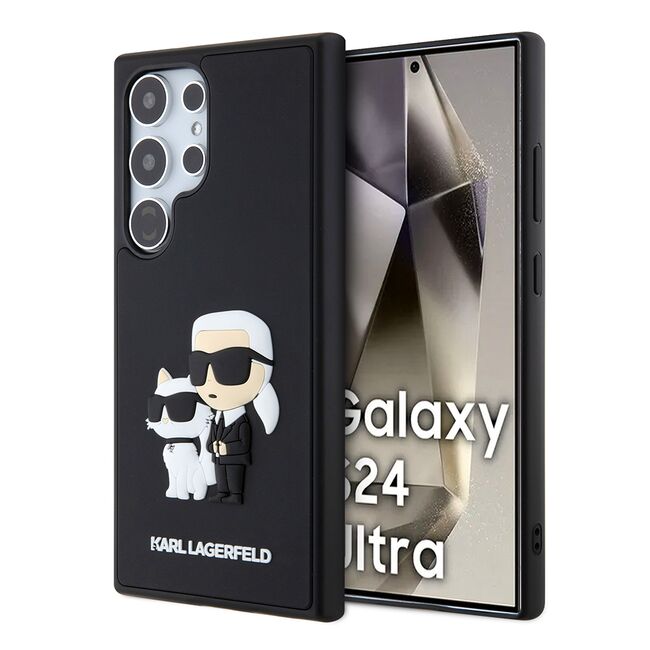 Husa premium pentru  Samsung Galaxy S24 Ultra Karl Lagerfeld superior quality - Negru darth vader