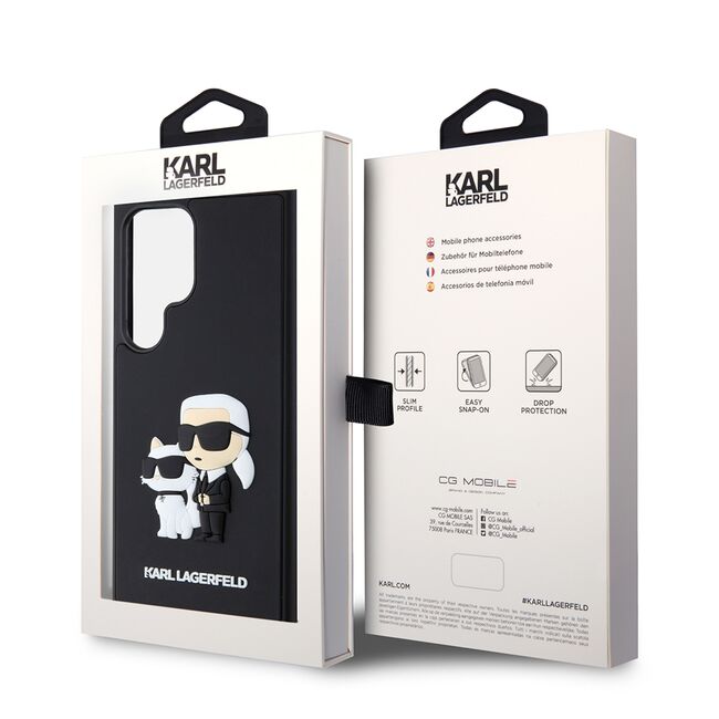 Husa premium pentru  Samsung Galaxy S24 Ultra Karl Lagerfeld superior quality - Negru darth vader